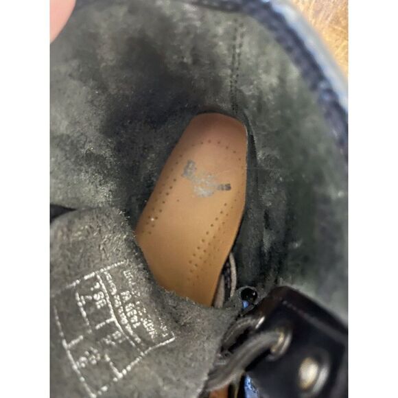 Dr Doc Martens Womens 7 Mens 6 Pascal Virginia 8-Eye Hipster Boot Black AirWair - Picture 11 of 11